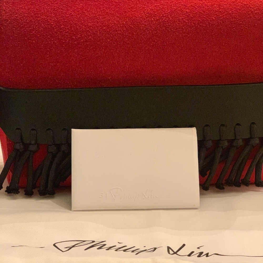 3.1 Phillip Lim Bianca fringed Suede Crossbody